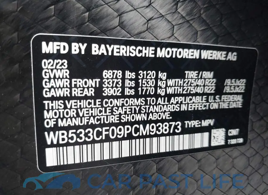 WB533CF09PCM93873# 9