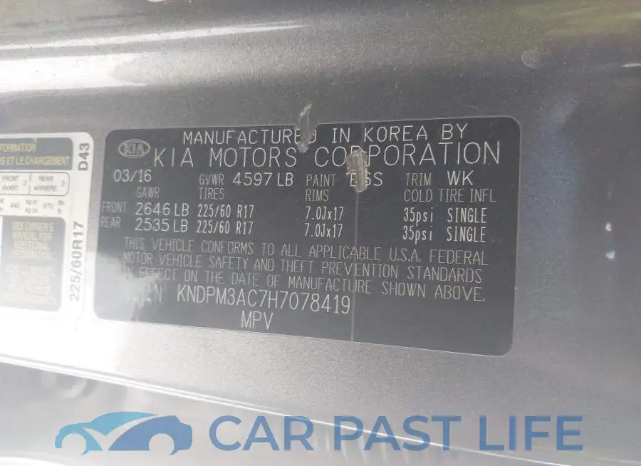 KNDPM3AC7H7078419# 9
