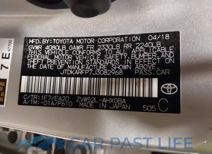 JTDKARFP7J3082968# 9