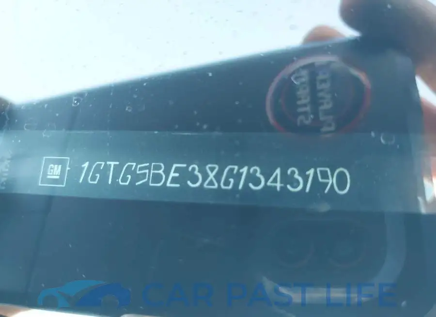 1GTG5BE38G1343190# 9