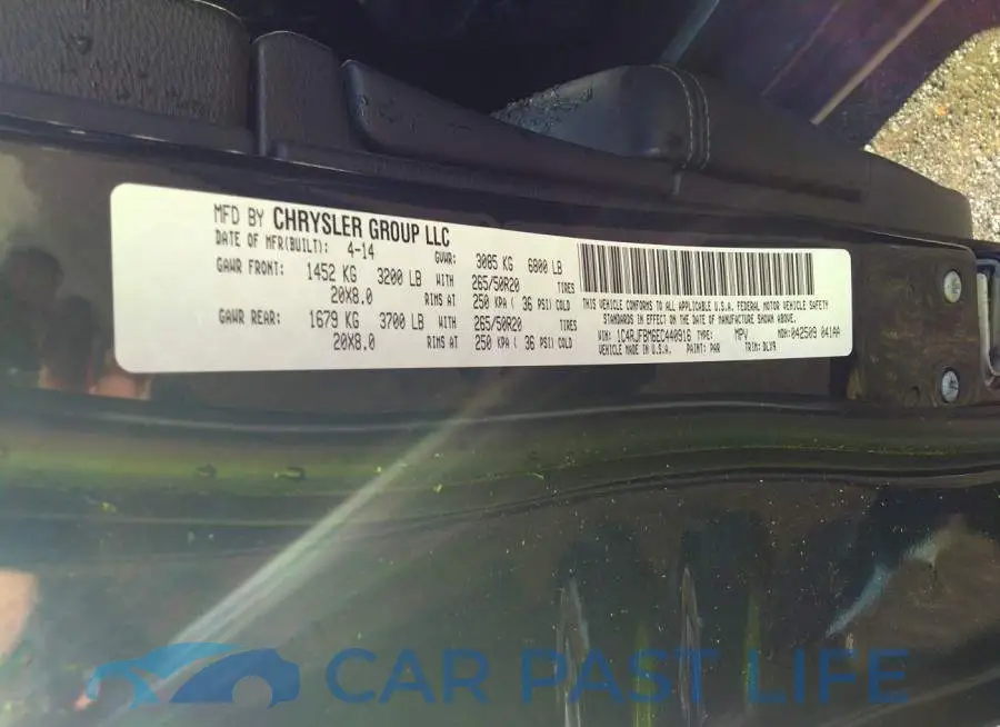 1C4RJFBM6EC440916# 9