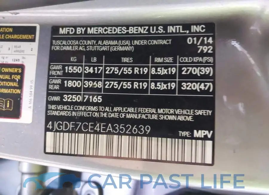 4JGDF7CE4EA352639# 9