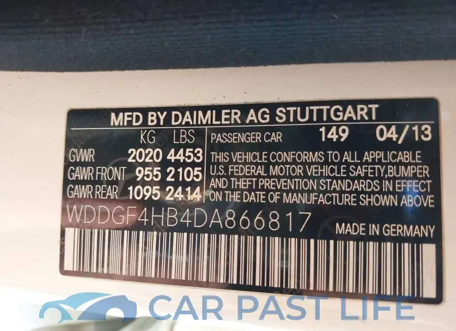 WDDGF4HB4DA866817# 9