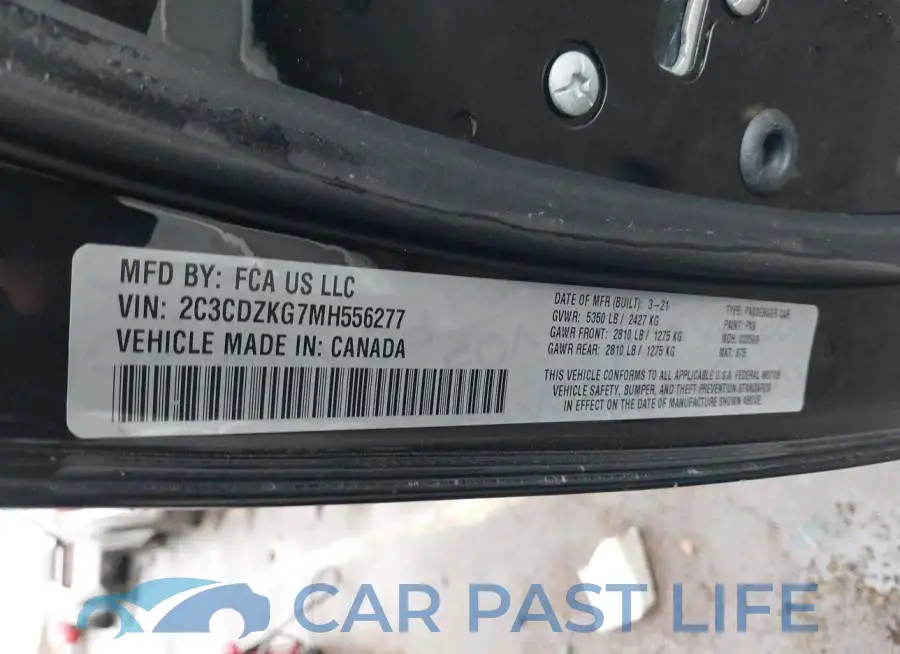 2C3CDZKG7MH556277# 9