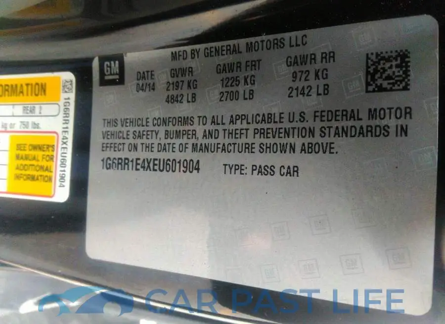 1G6RR1E4XEU601904# 9