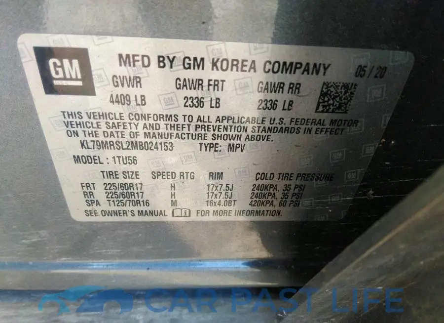 KL79MRSL2MB024153# 9