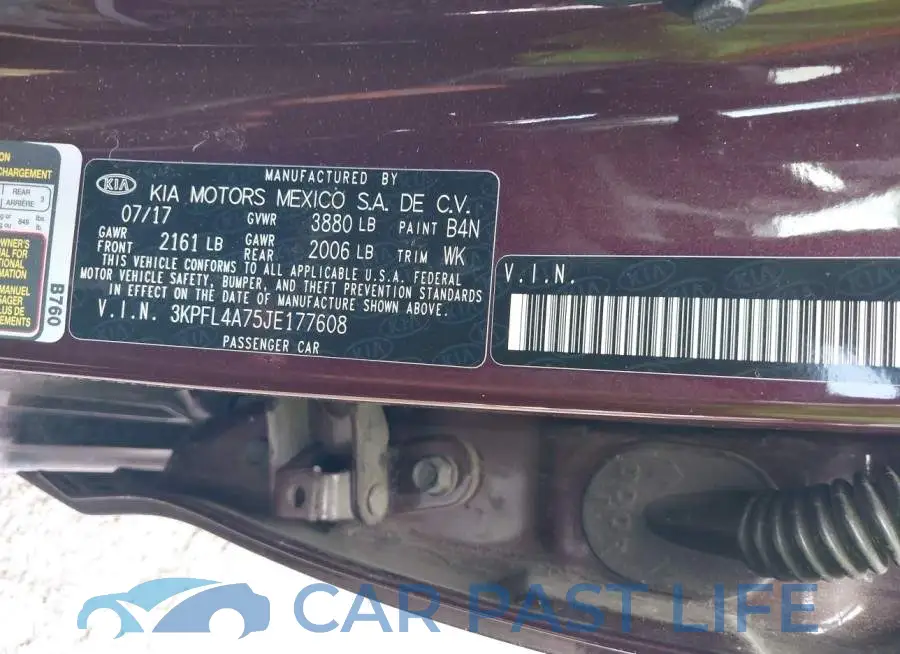 3KPFL4A75JE177608# 9