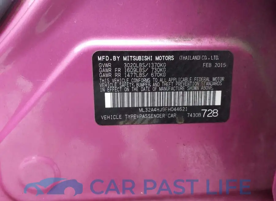 ML32A4HJ9FH044621# 9