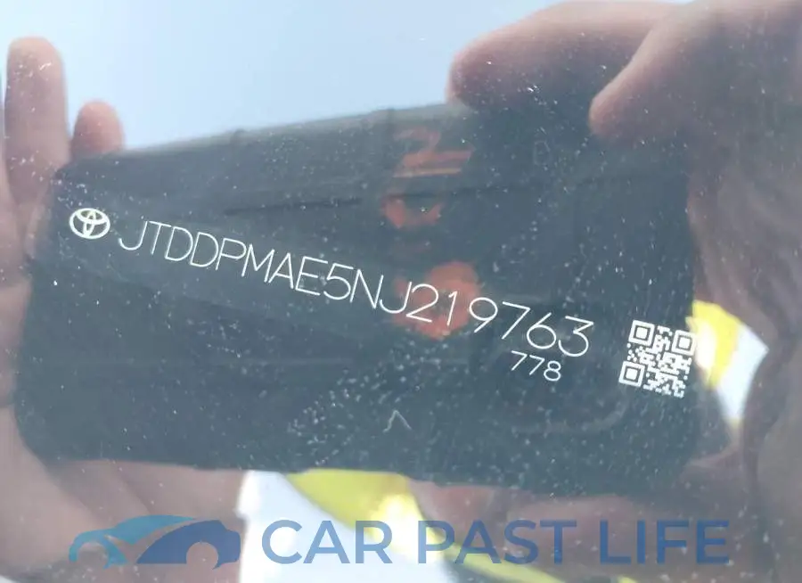 JTDDPMAE5NJ219763# 9