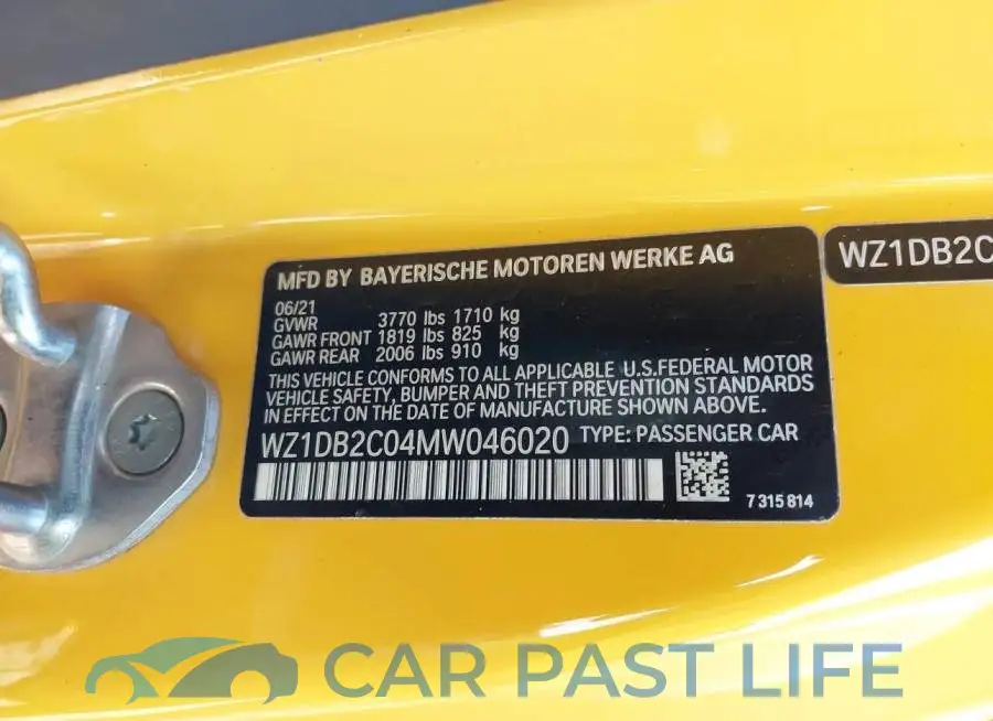 WZ1DB2C04MW046020# 9
