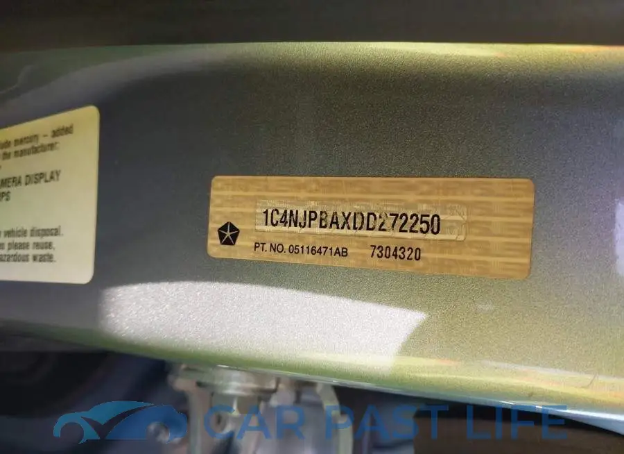 1C4NJPBAXDD272250# 9