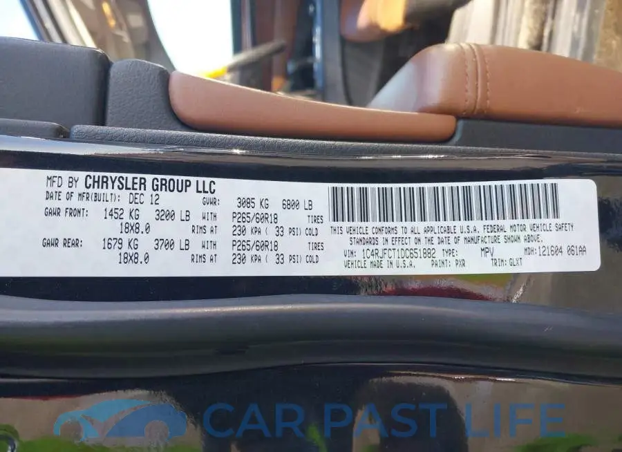1C4RJFCT1DC651882# 9