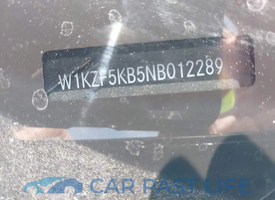W1KZF5KB5NB012289# 9