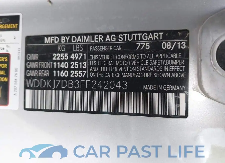 WDDKJ7DB3EF242043# 9