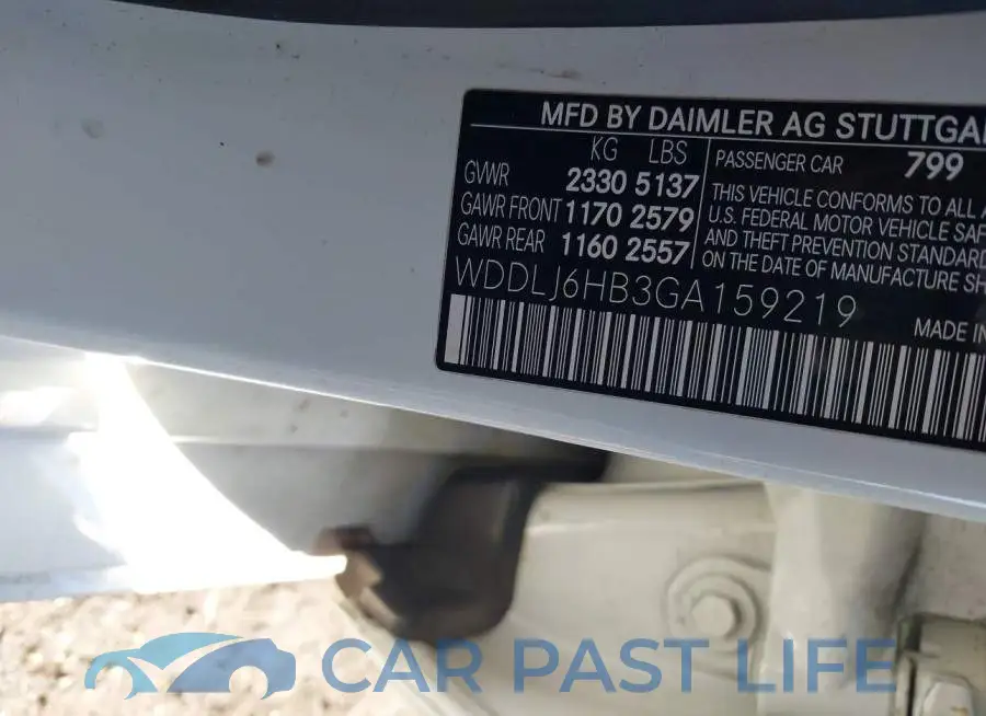 WDDLJ6HB3GA159219# 9