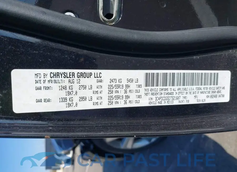 3C4PDCDG5DT521607# 9