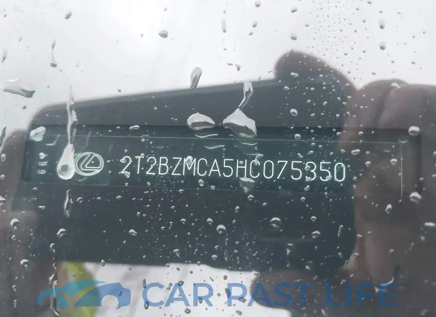 2T2BZMCA5HC075350# 9