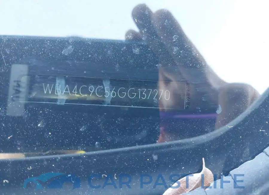 WBA4C9C56GG137270# 9