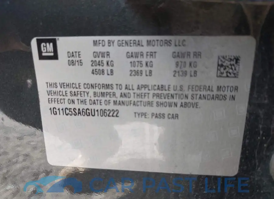 1G11C5SA6GU106222# 9