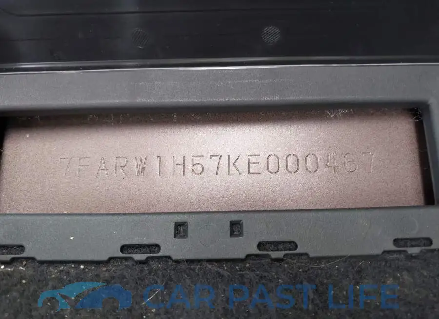 7FARW1H57KE000467# 9