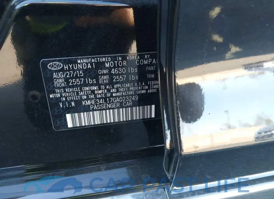 KMHE34L17GA023249# 9