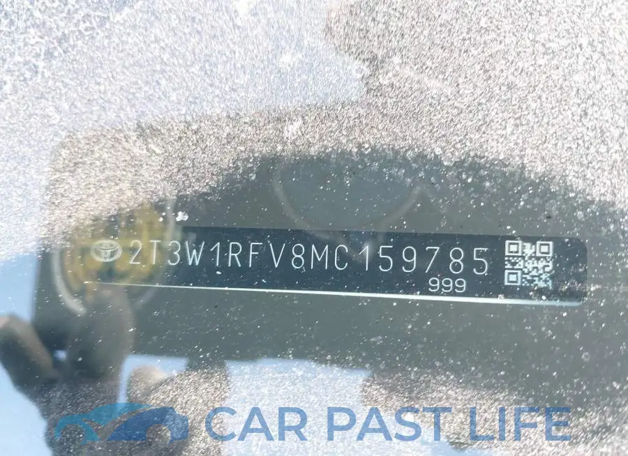 2T3W1RFV8MC159785# 9
