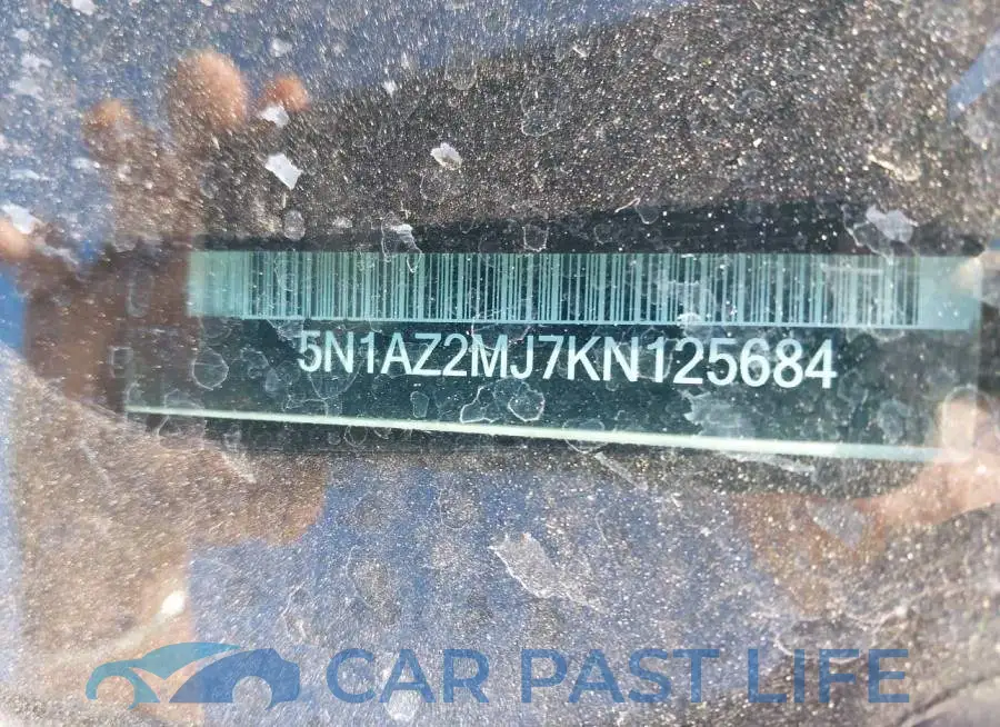 5N1AZ2MJ7KN125684# 9