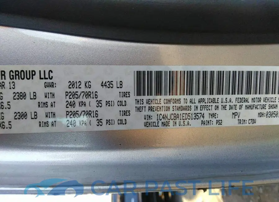 1C4NJCBA1ED513574# 9