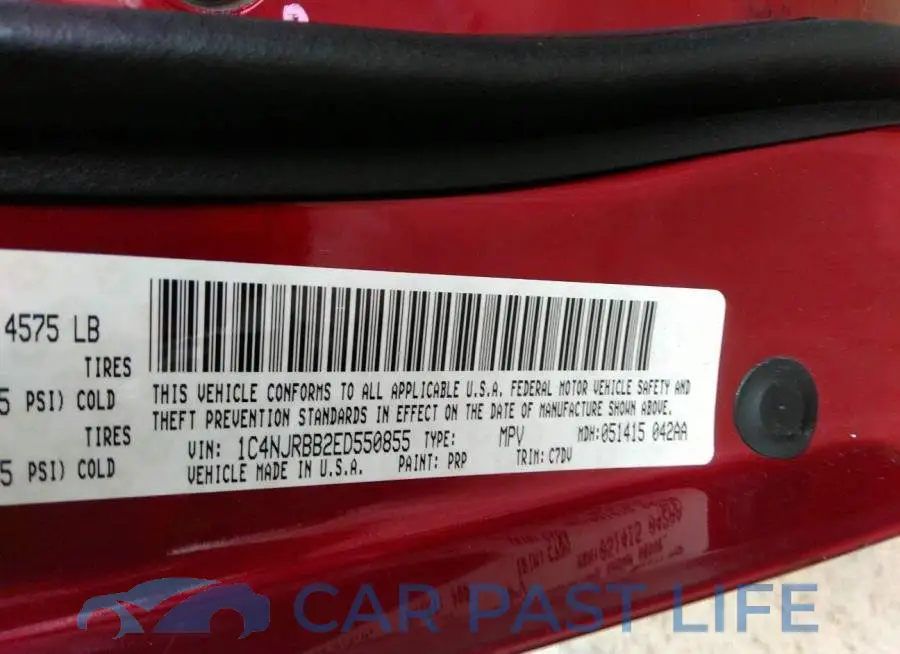 1C4NJRBB2ED550855# 9