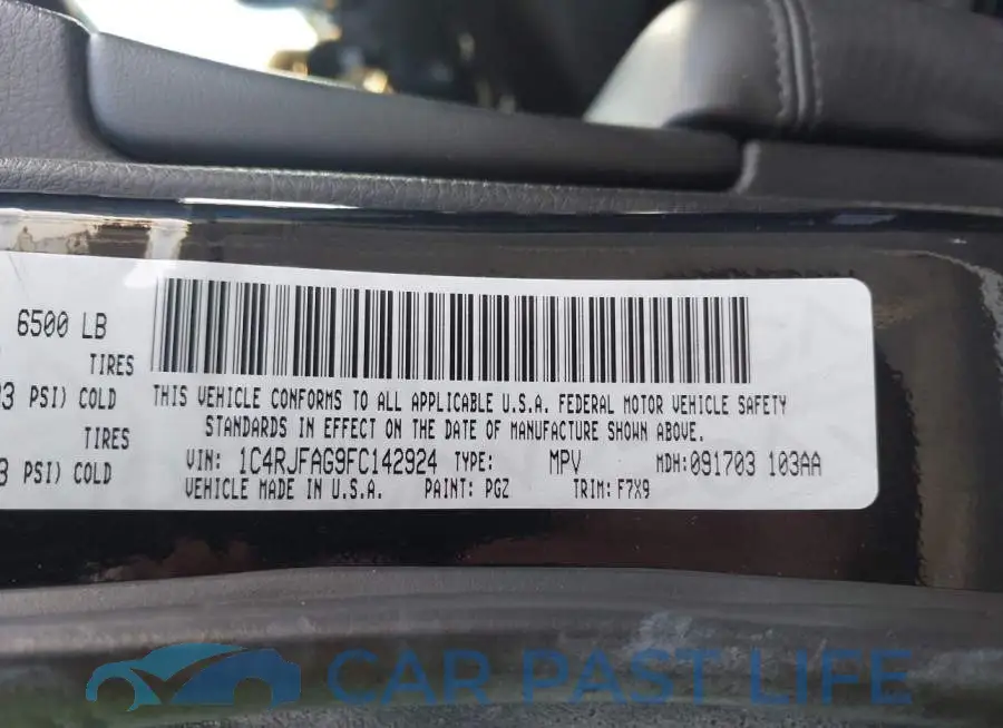 1C4RJFAG9FC142924# 9