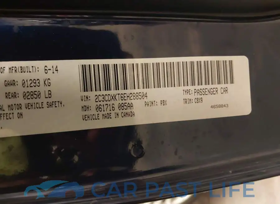 2C3CDXKT6EH288504# 9