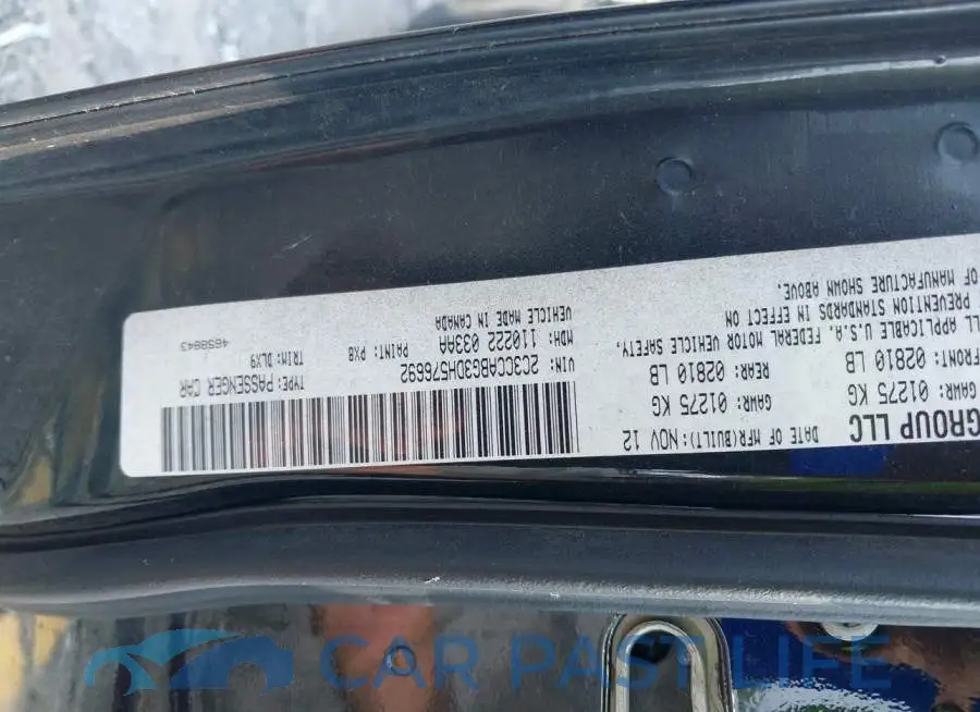 2C3CCABG3DH576692# 9
