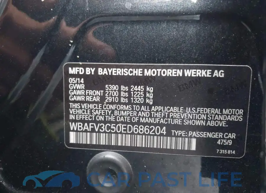 WBAFV3C50ED686204# 9