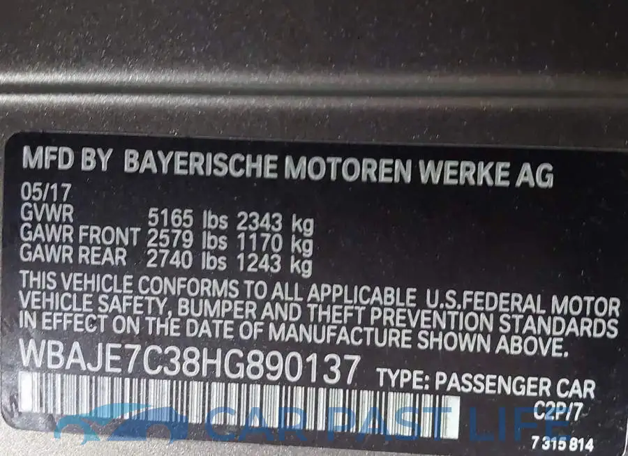 WBAJE7C38HG890137# 9