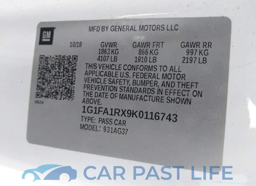 1G1FA1RX9K0116743# 9