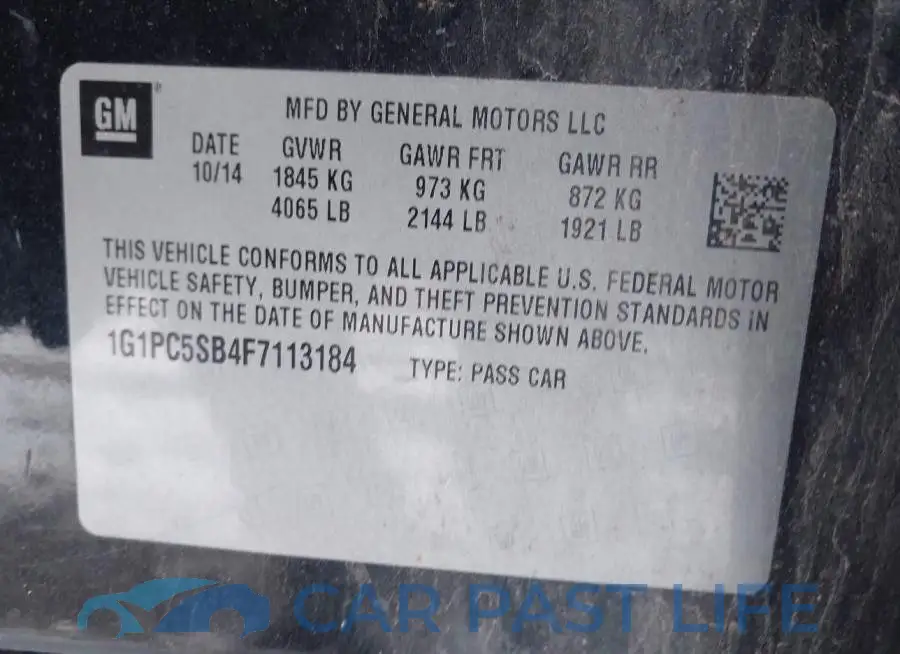 1G1PC5SB4F7113184# 9