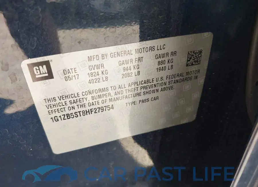 1G1ZB5ST8HF279754# 9