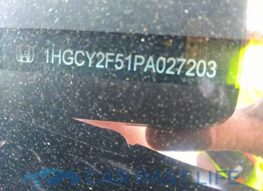 1HGCY2F51PA027203# 9