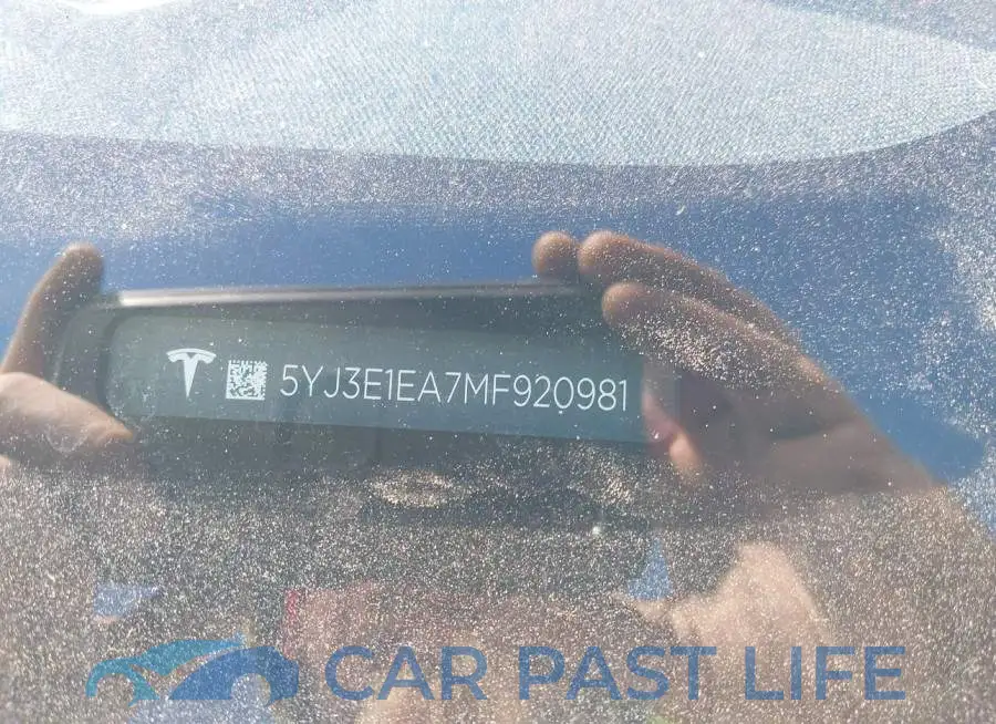 5YJ3E1EA7MF920981# 9