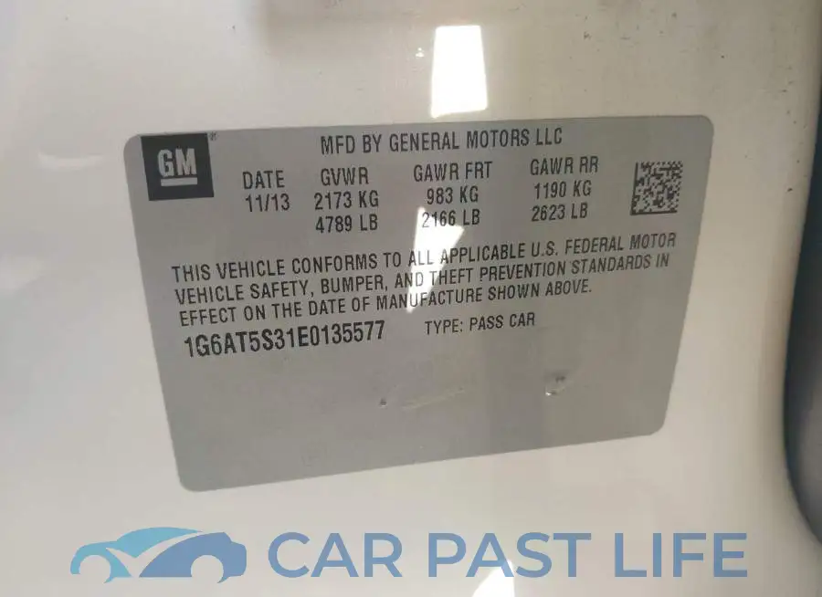 1G6AT5S31E0135577# 9