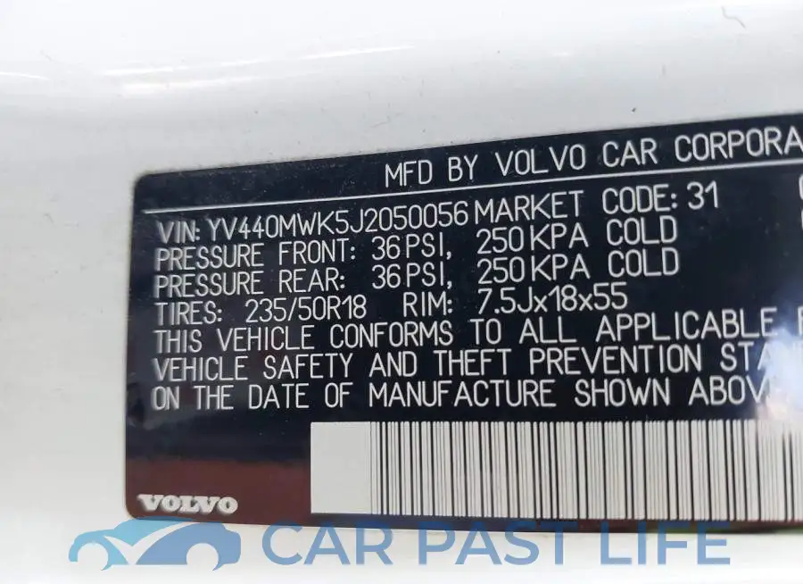 YV440MWK5J2050056# 9