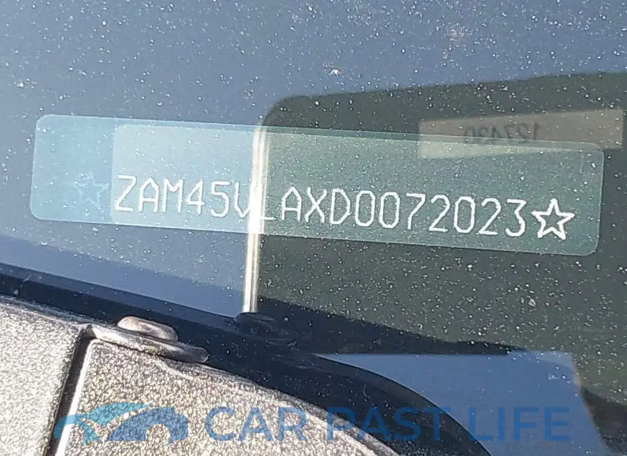 ZAM45VLAXD0072023# 9