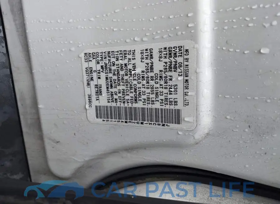 JN8CS1MU2EM451154# 9