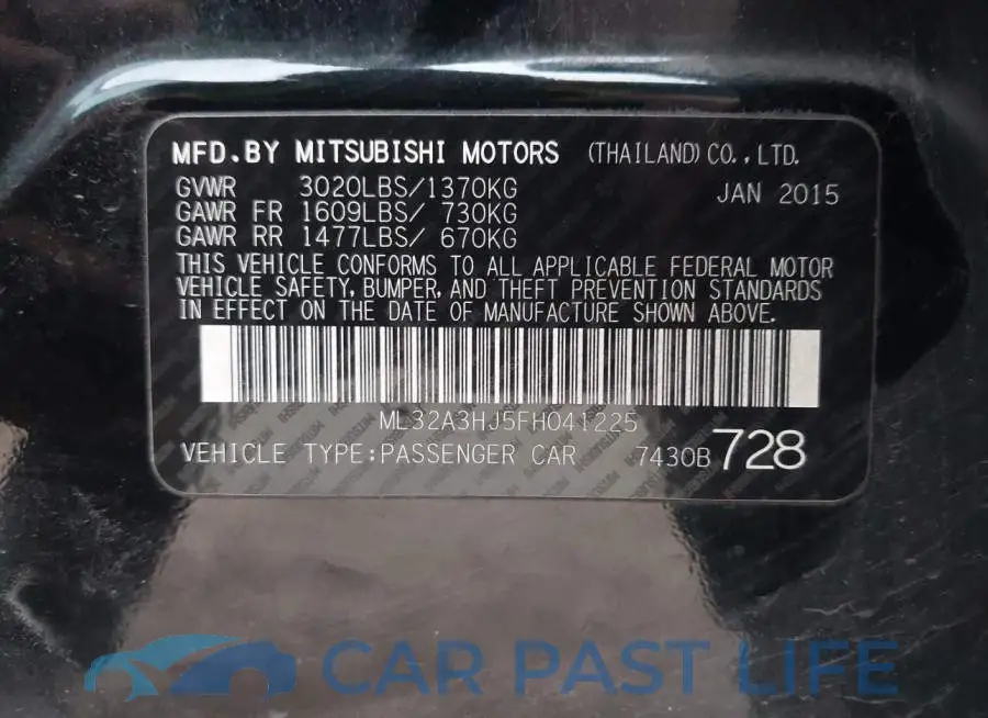 ML32A3HJ5FH041225# 9