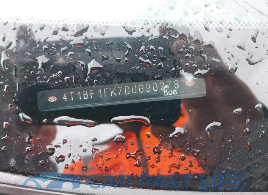 4T1BF1FK7DU690278# 9