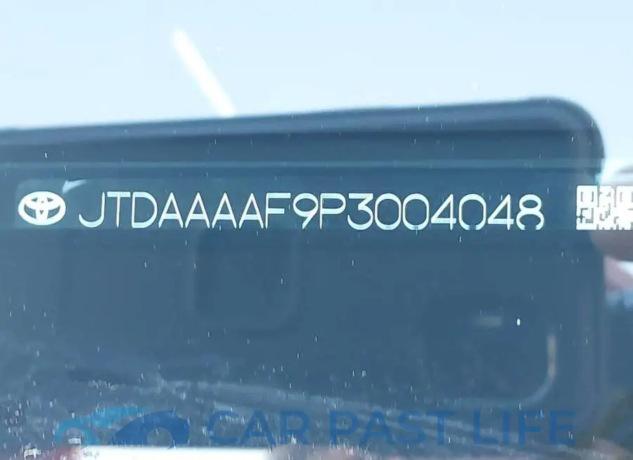 JTDAAAAF9P3004048# 9
