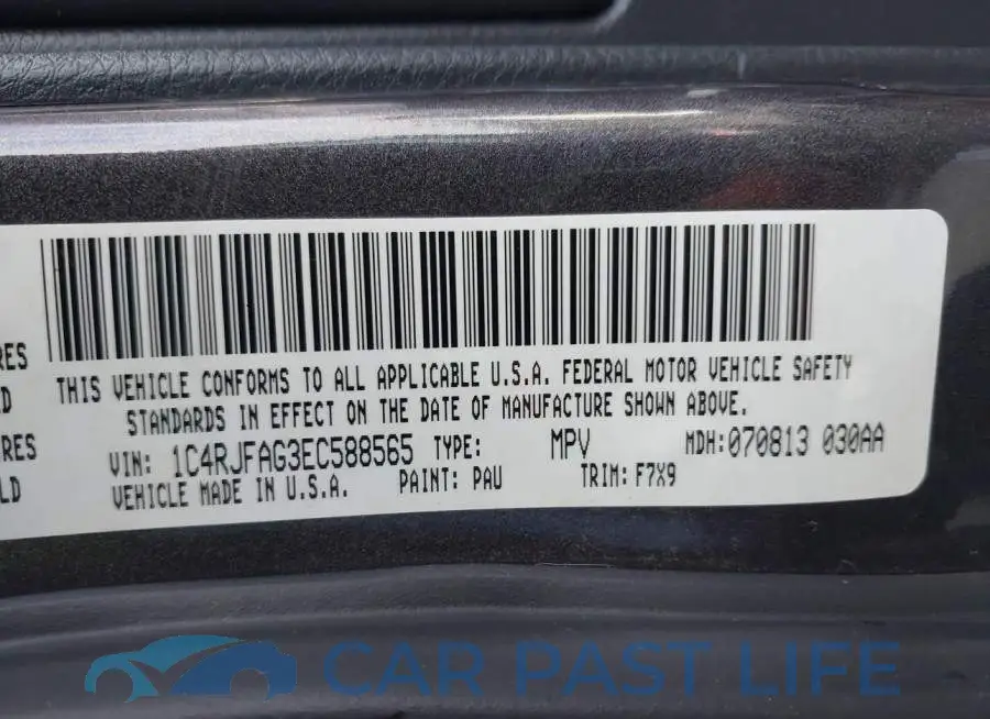 1C4RJFAG3EC588565# 9