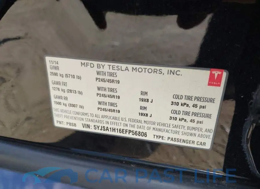 5YJSA1H16EFP56806# 9