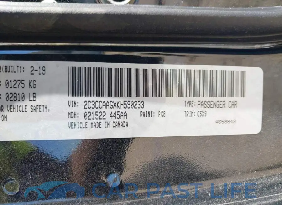 2C3CCAAGXKH590233# 9