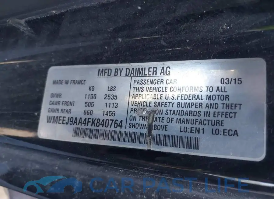 WMEEJ9AA4FK840764# 9